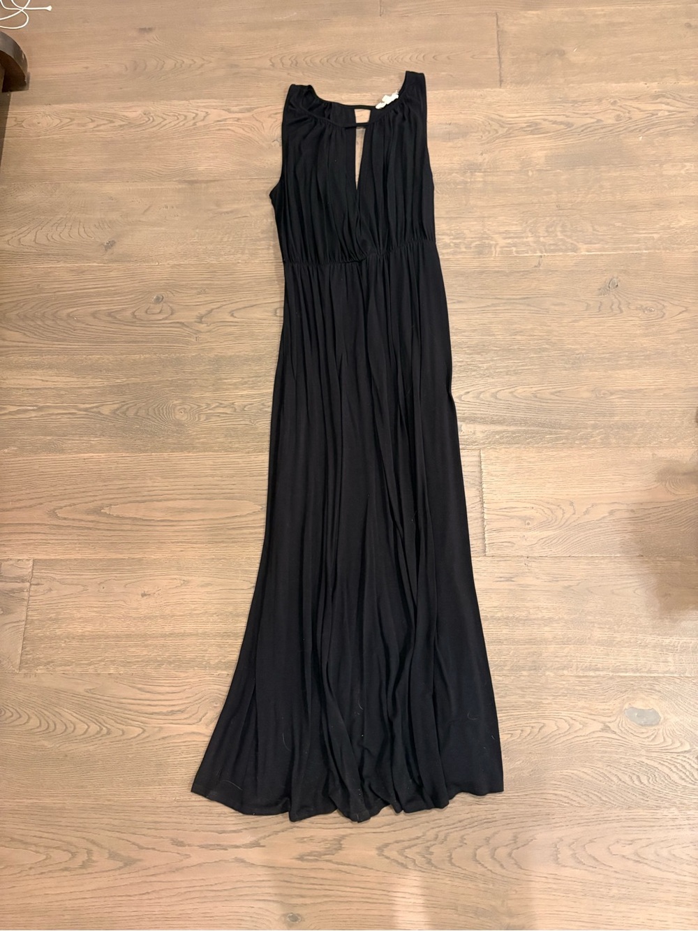 Rolla Coster Black Sleeveless Maxi Dress with Keyhole